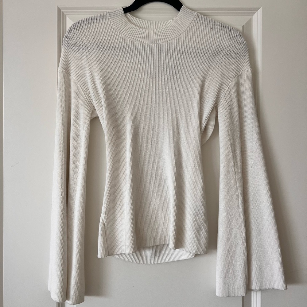 Crossed sweater